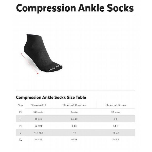 Compression Crew Sock - Black